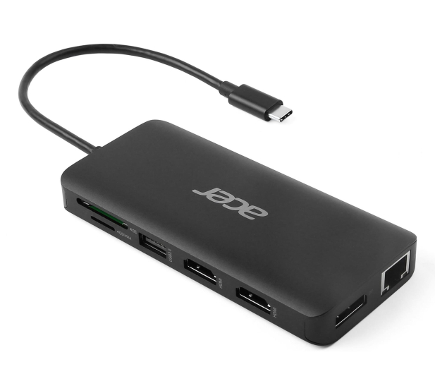 ACER 12in1 Type C dongle (czarny) - 1335768 - zdjęcie 3